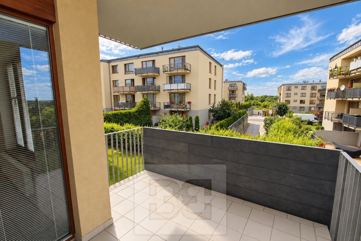 Bright 2-Bedroom Apartment with Balcony, Parking Space and Storage Unit | Zličínský Dvůr, Prague 5