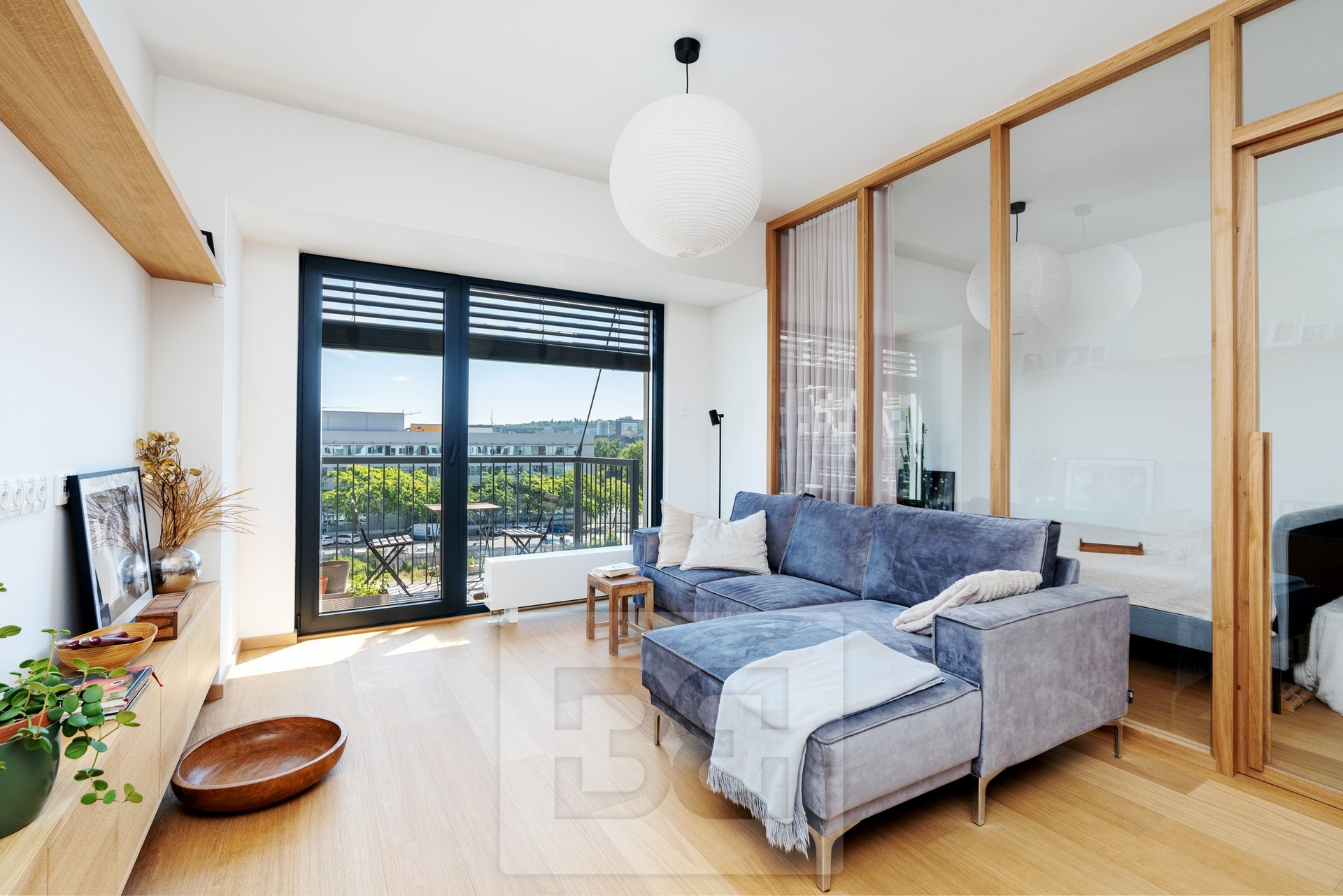 Prodej bytu 2+kk s balkonem, 46 m², Praha 7 – Holešovice, projekt SOHO