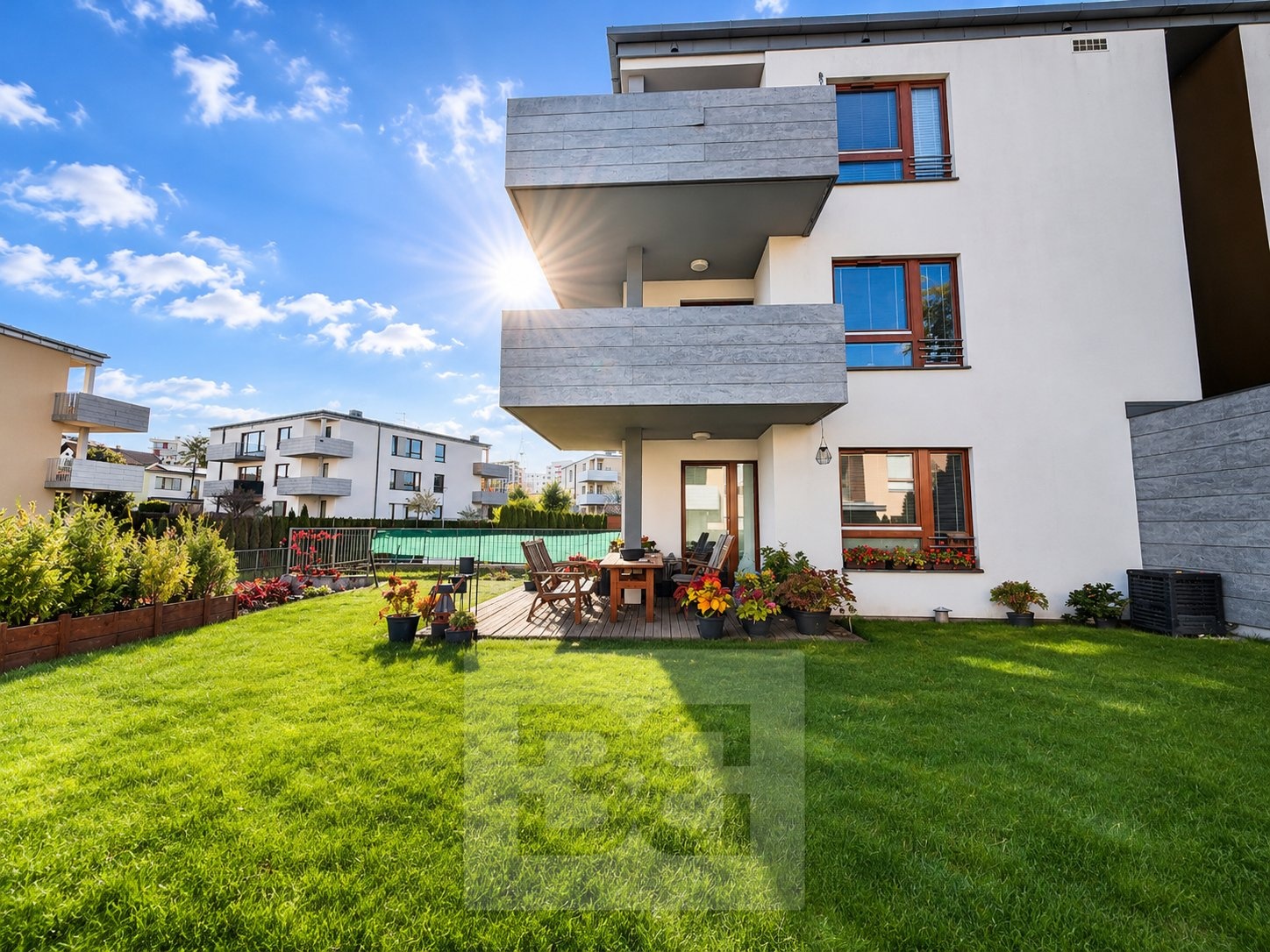 Bright 1-Bedroom Apartment with terrace and garden, Parking Space and Storage Unit | Zličínský Dvůr, Prague 5