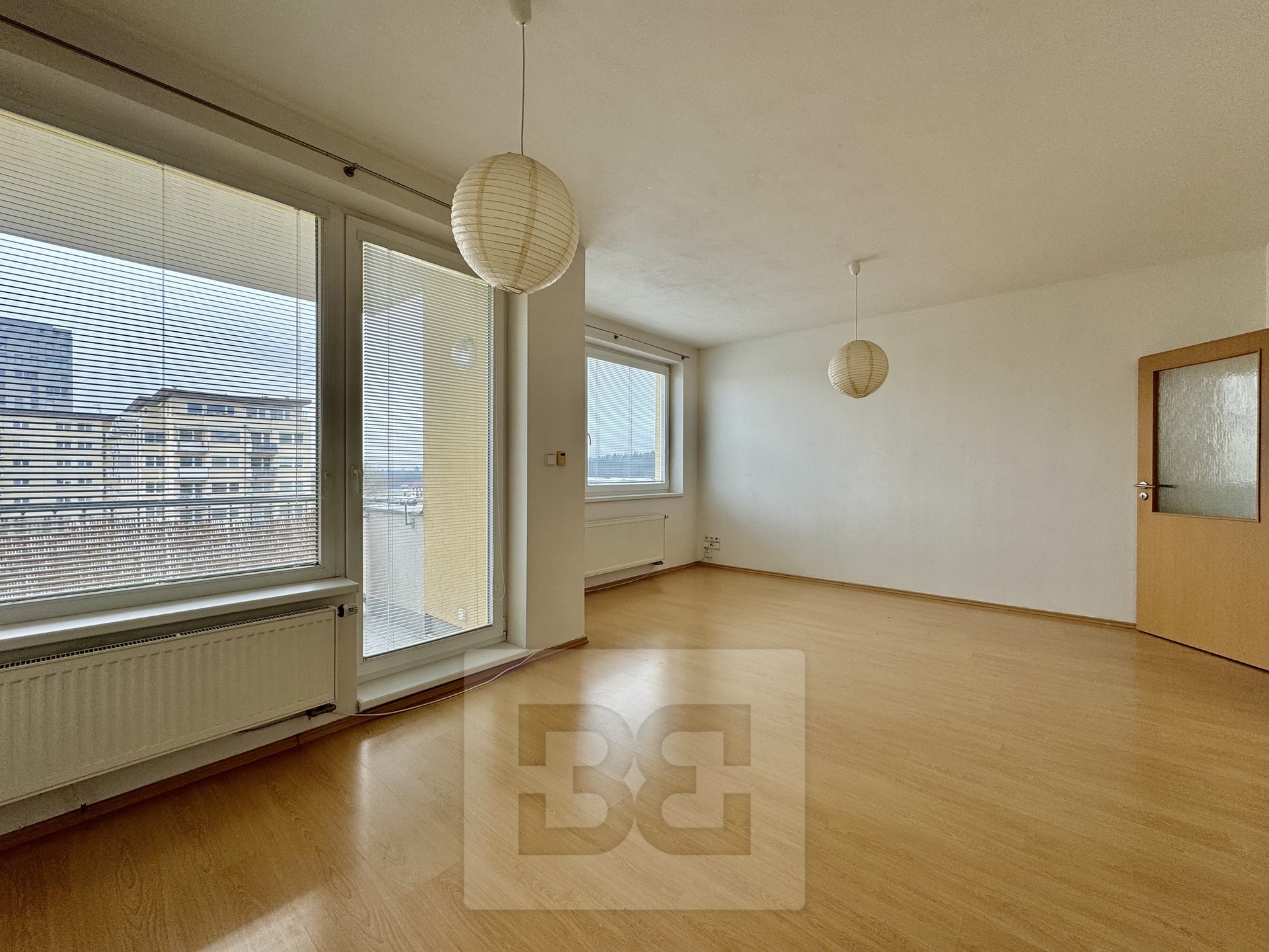 Prostorný byt 1+kk (40m2) s balkonem a sklepem na ulici Dusíkova