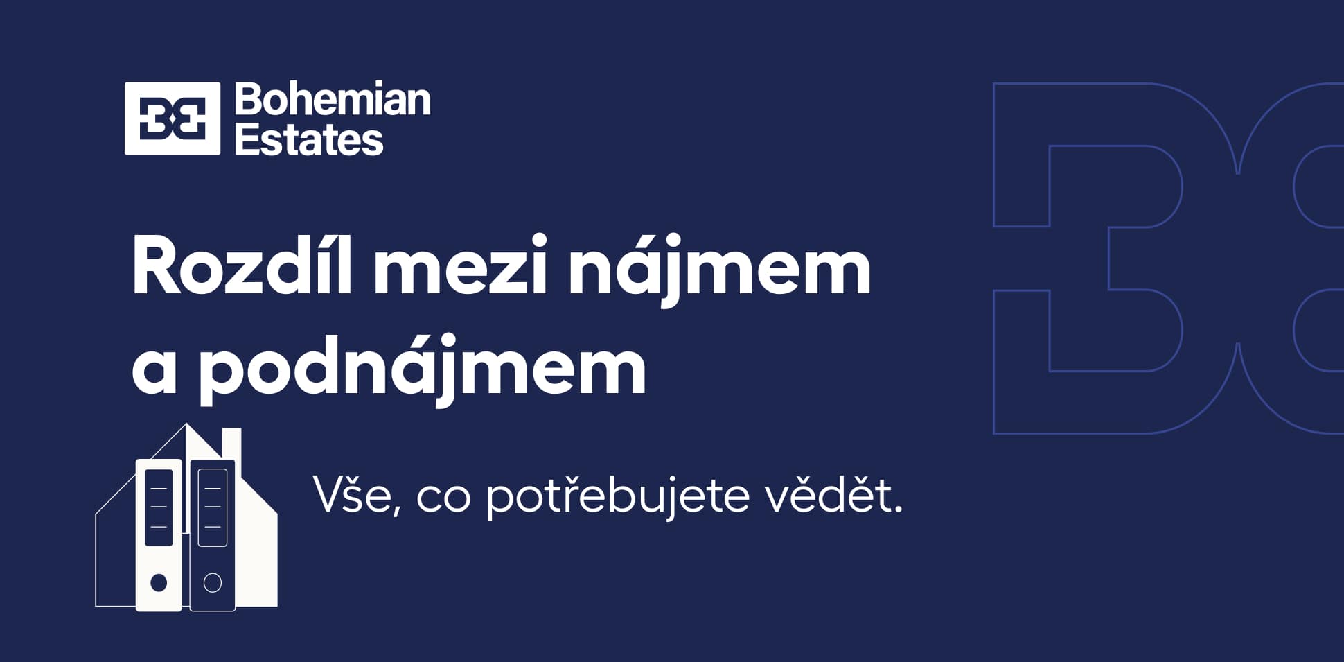 Pronájem a podnájem: Jaký je mezi nimi  rozdíl?