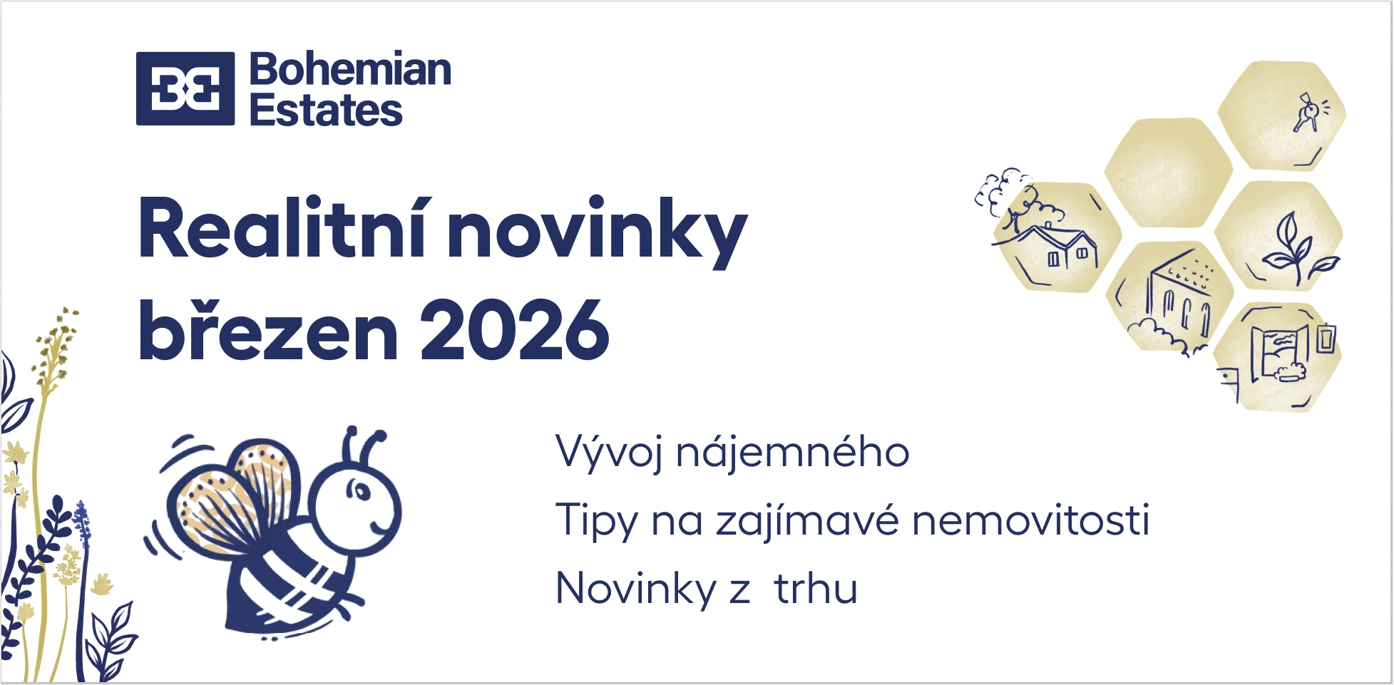 Novinky z realitního trhu - březen 2026
