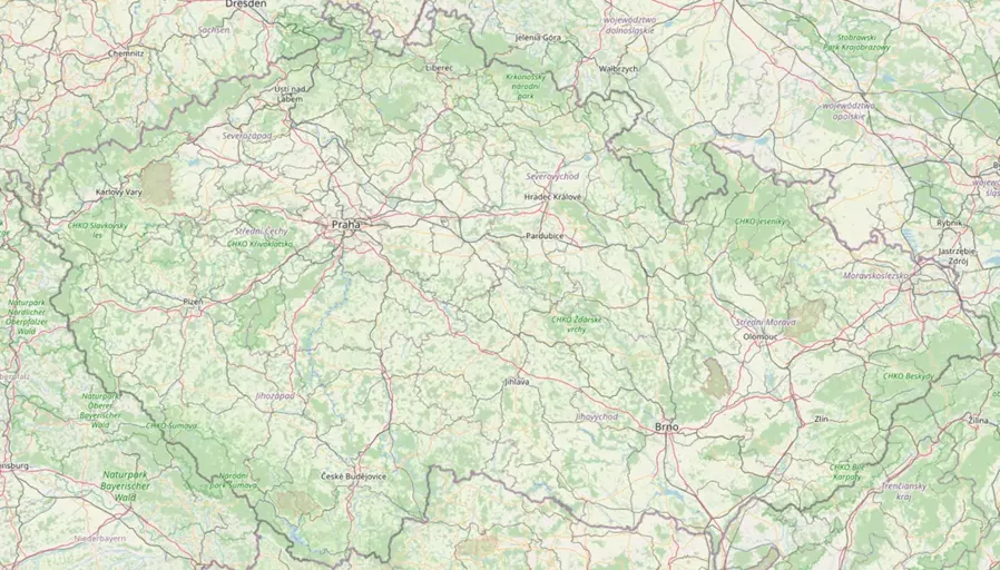 Cenová mapa ČR