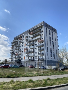 Krásný designový byt 1+kk/B/PS v Praze 5 – Stodůlky, ul. Holýšovská