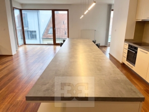 Pronájem nadstandardně světlého bytu 3+kk (109 m²) s obrovskou terasou – Praha 5, Košíře