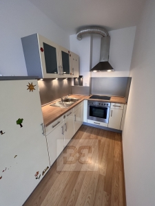 Bright, spacious 2+kk apartment with balcony, Osadní street, Prague 7 Holešovice
