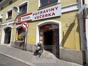 Nebytová jednotka/obchod v činžovním domě situovaný na náměstí v obci Štětí, ul. Krátká