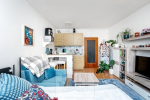 Apartment for sale 1+kk 31 m² with terrace 25 m², Prague - Zličín