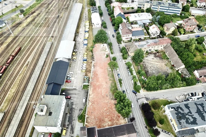 Construction plot in Turnov, street Nádražní
