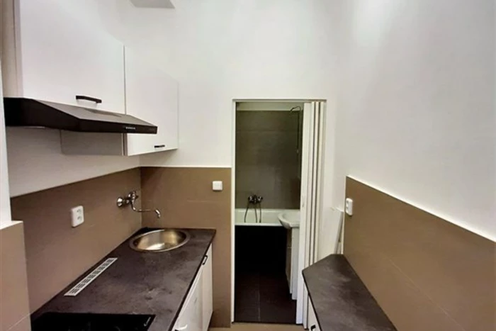 Pronájem atypického bytu 1+kk se zahradou